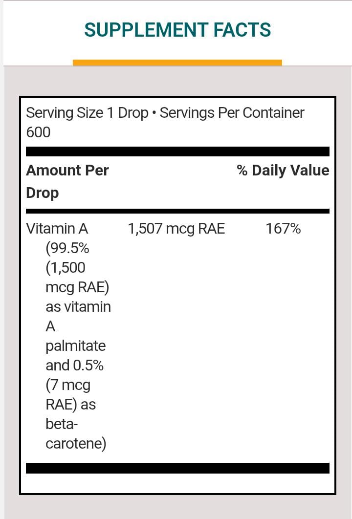 Micellized Vitamin A Liquid - Image 3