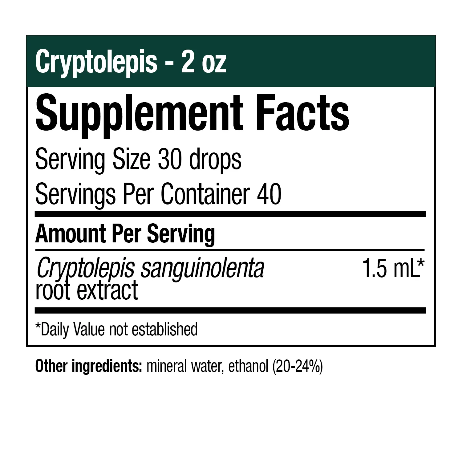Cryptolepis - 2oz - Image 2