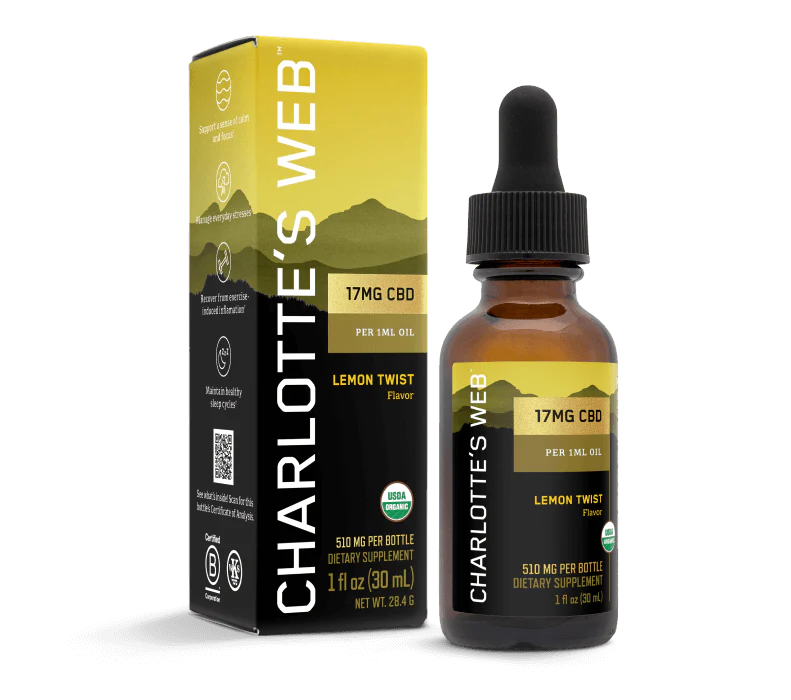 Charlotte Web CBD Oil 17mg(30ml). - Image 2