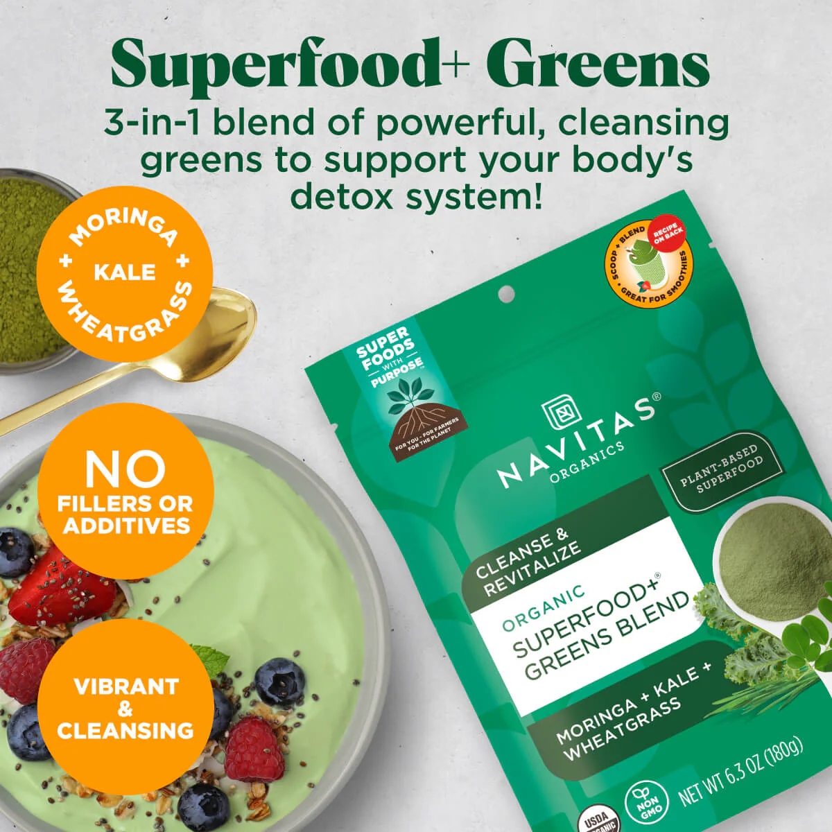 ORGANIC Superfood+ Greens Blend - Image 3